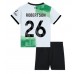 Tanie Strój piłkarski Liverpool Andrew Robertson #26 Koszulka Wyjazdowej dla dziecięce 2023-24 Krótkie Rękawy (+ szorty)